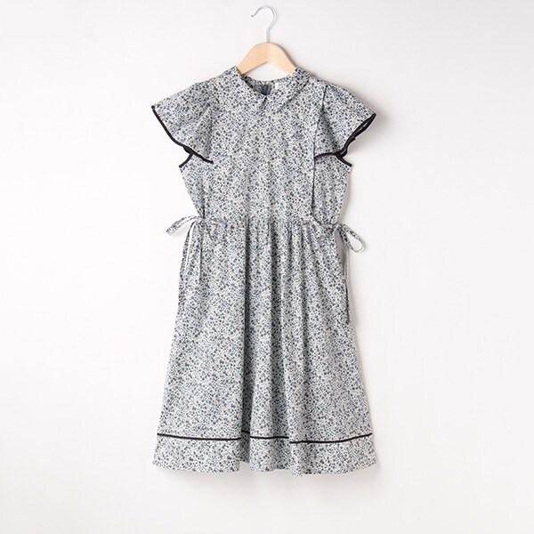 【リバティファブリック】衿つきワンピース