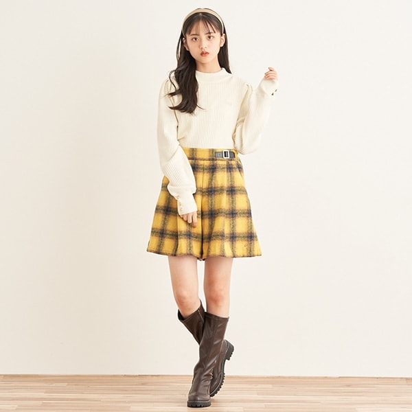 チェックキュロット