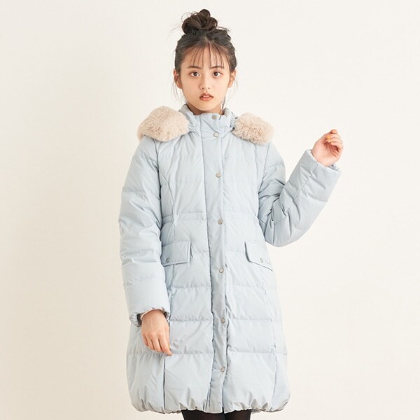 【撥水】【家庭洗濯可】ロングダウン