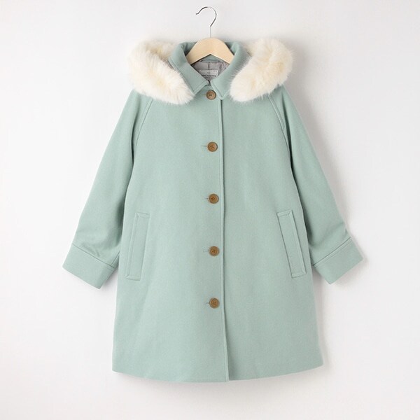 ステンカラーオーバーウールコート