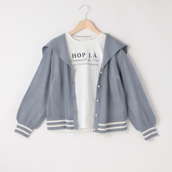 セーラーカーディガンTシャツセット