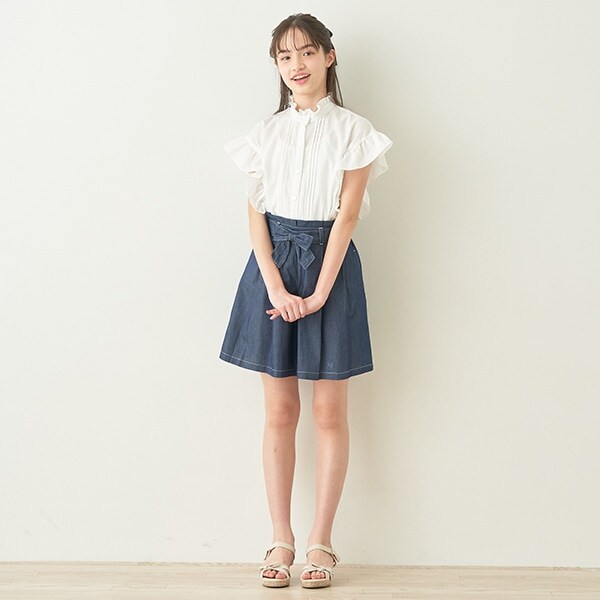 リボンタックキュロット