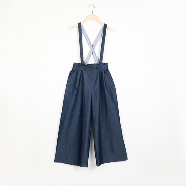 【ひんやり】サスつきワイドパンツ