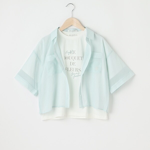 【ひんやり】シアーシャツセット