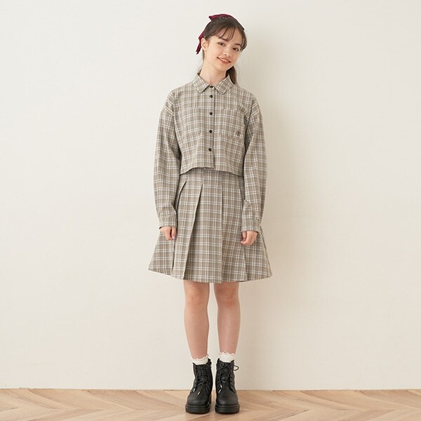 長袖シャツセットアップ