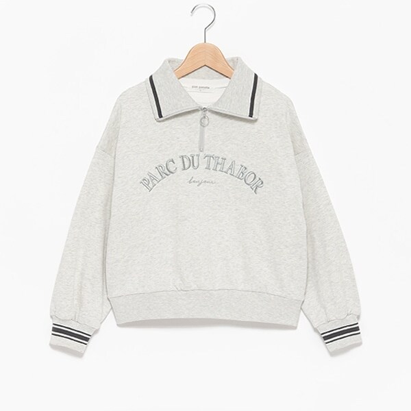 ハーフZIP+ロンTセット