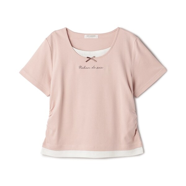 【ニコ☆プチ掲載】フェイクレイヤードTシャツ