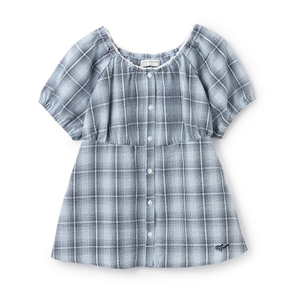 【Cuugal掲載】シャーリングブラウス