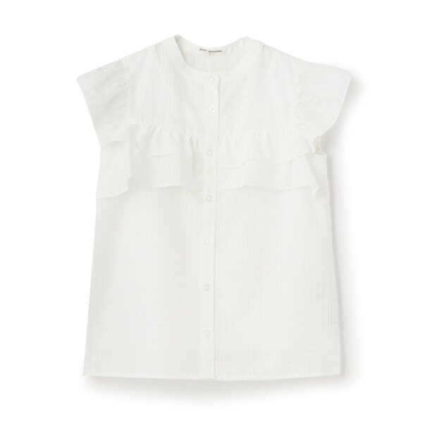 フリルブラウス