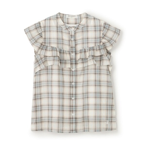 フリルブラウス