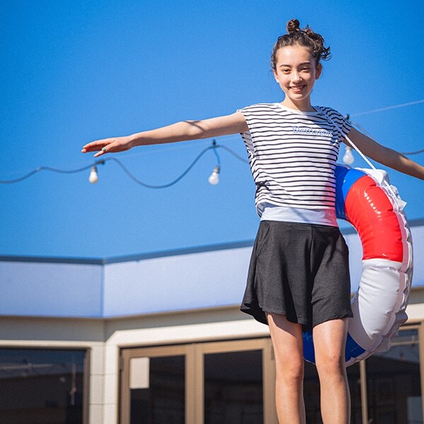 【SWIM】【UVカット】水着3点セット