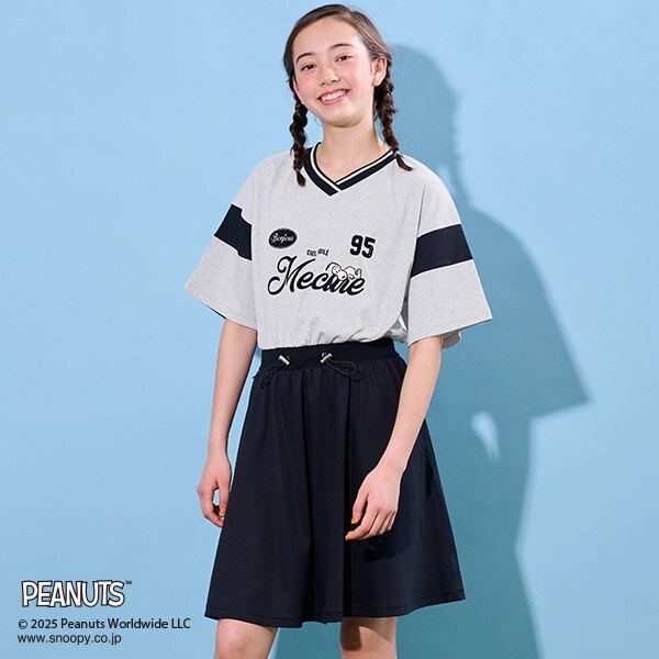 【PEANUTS】【接触冷感】ドッキングカットワンピース