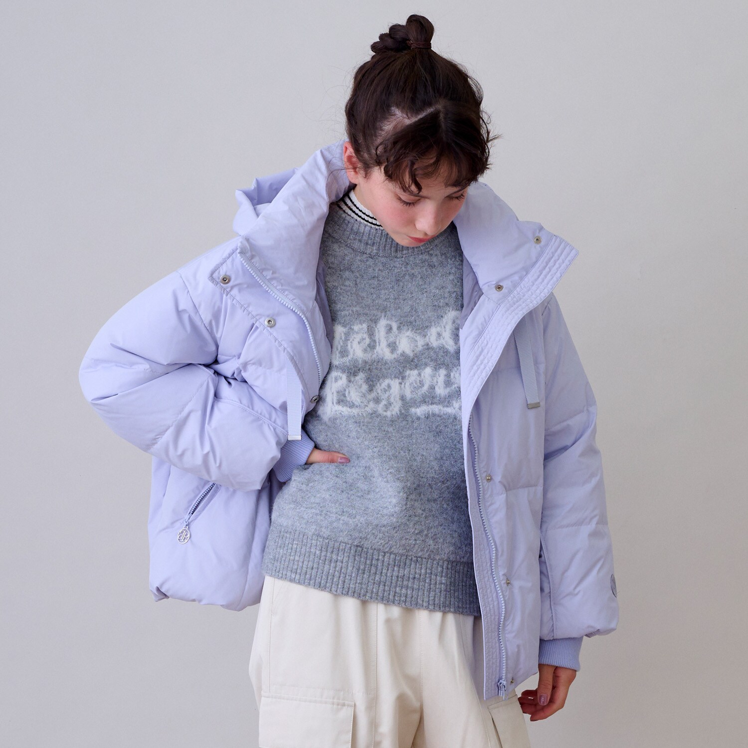 【はっ水・家庭洗濯可】ダウンブルゾン