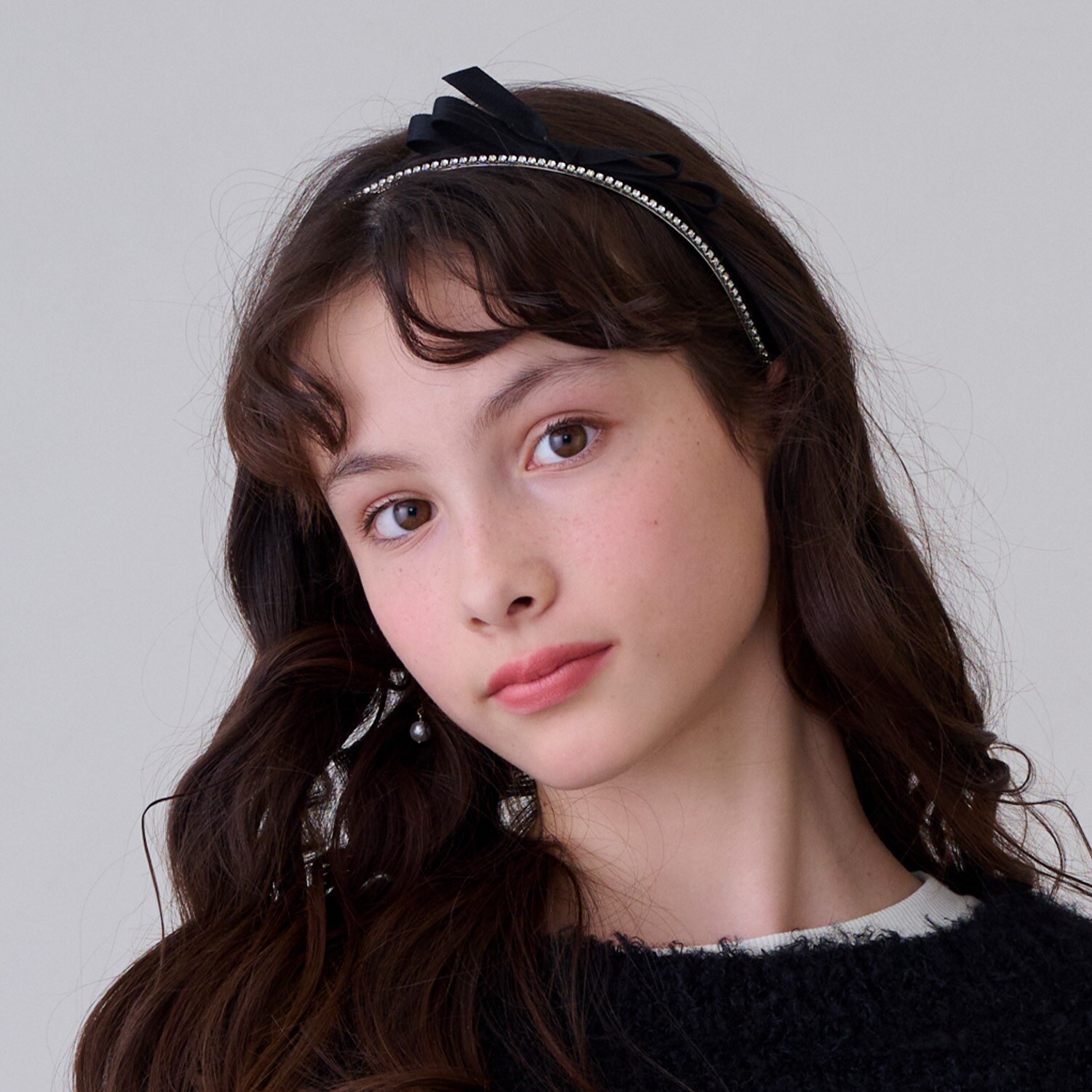 ラインストーンカチューシャ