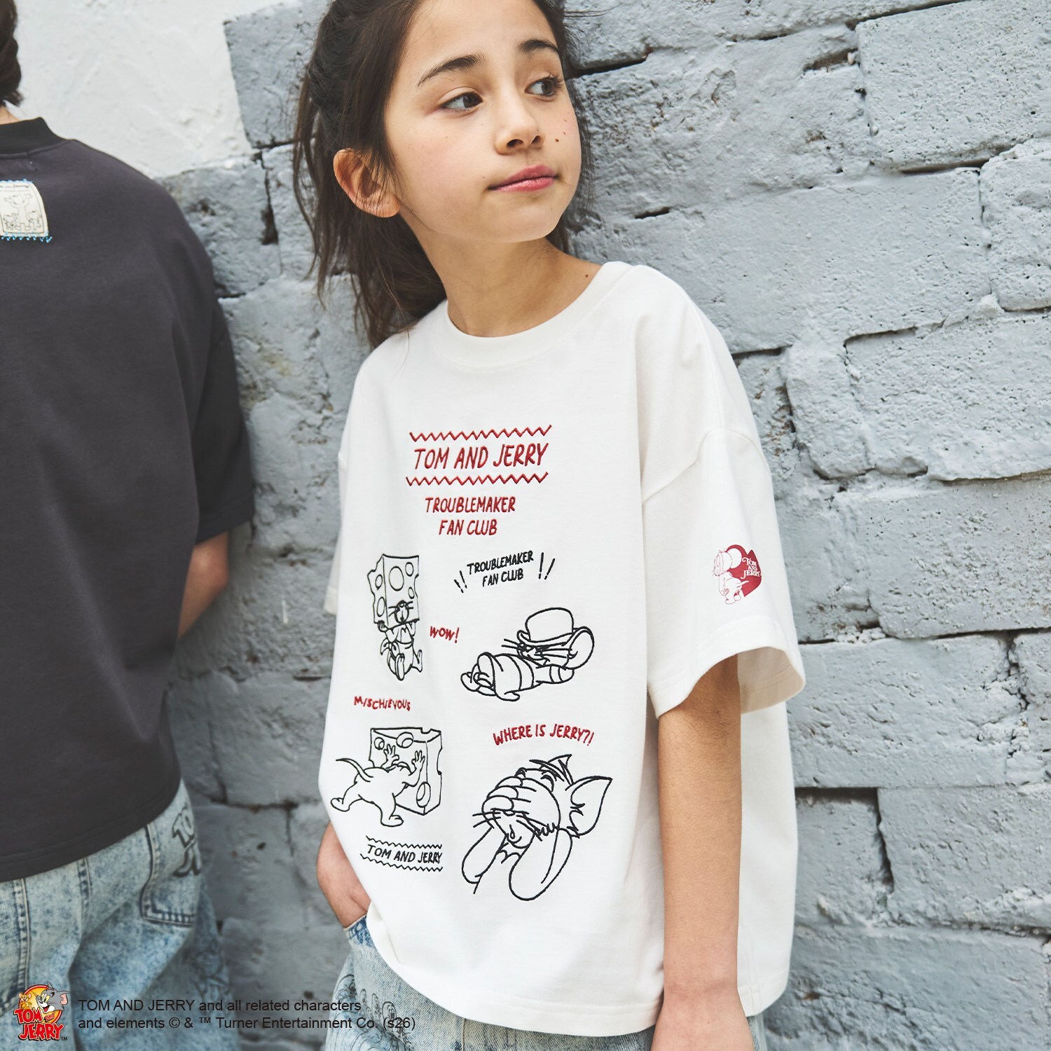 【130cmあり】【TOM AND JERRY】Big Tシャツ