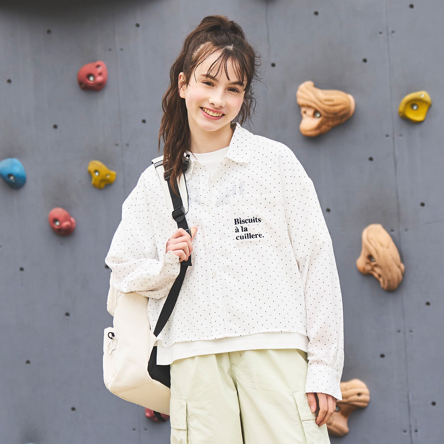 【130cmあり】シアーシャツ×インナーTシャツセット