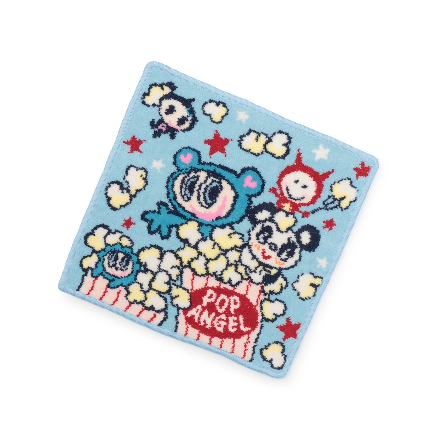 予約/シェニール織ハンカチ【ベリエちゃん】【ナカムラくん】【ミントくん】【ルッキー】