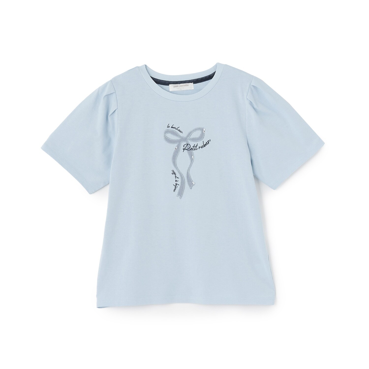 【130cmあり】【GOOD PRICE】【吸水速乾】リボンTシャツ