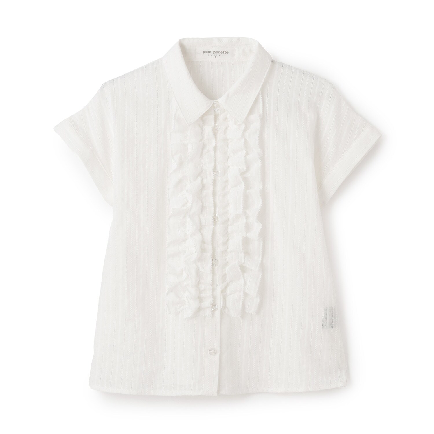 ラッフルブラウス