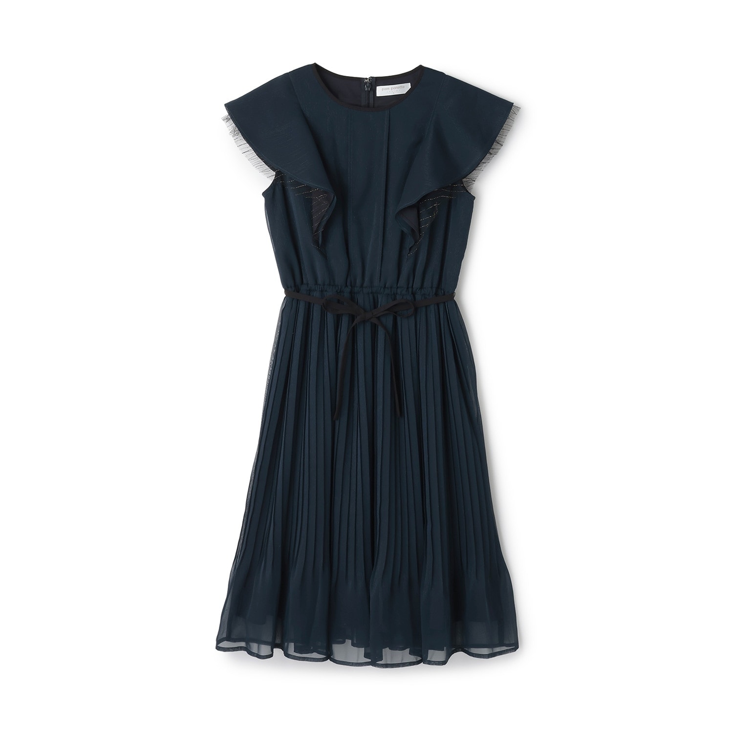 ラメシフォンワンピース