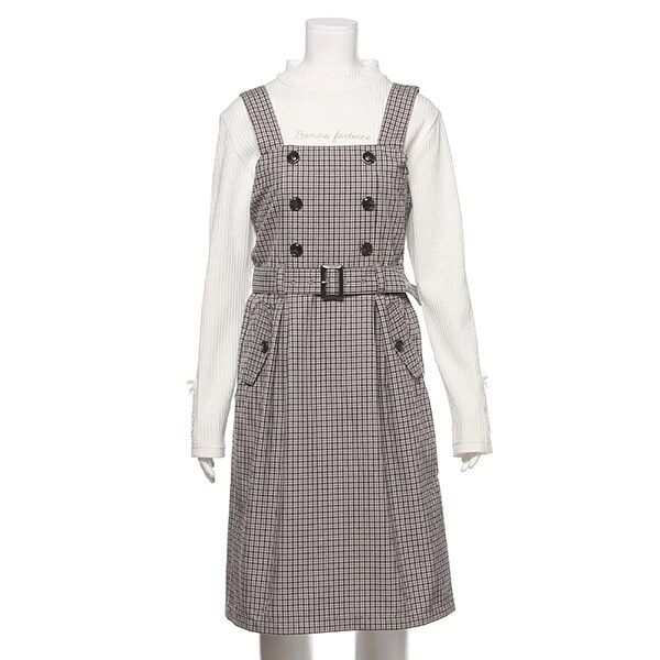 トレンチジャンパースカート