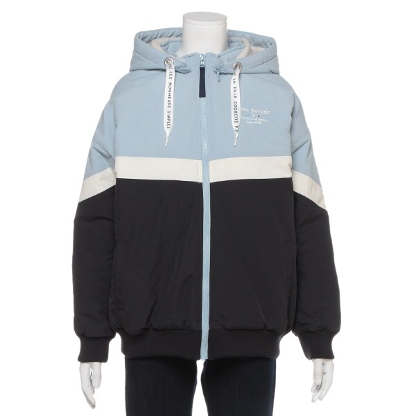 カラー切り替え2WAYブルゾン