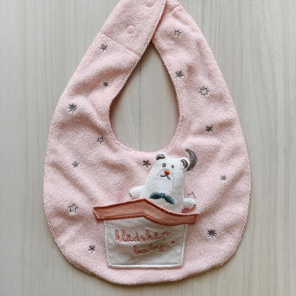 クマさんラトルつきスタイ