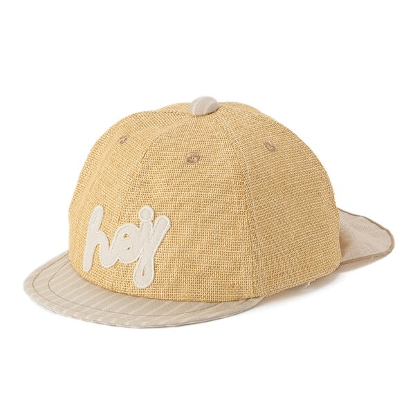 UVケア 新生児日よけ布つきペーパーキャップ