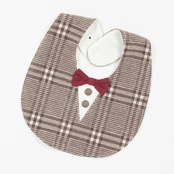 蝶ネクタイチェックスタイ