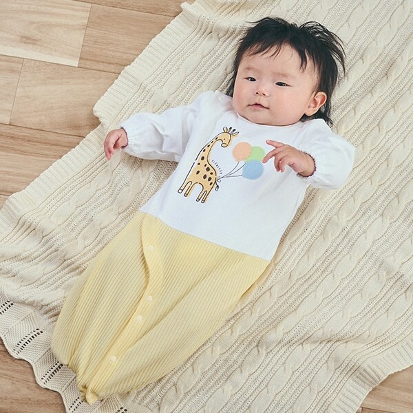 風船アニマル切替長袖2wayオール