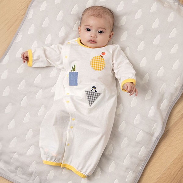 ポケットアニマル長袖2wayオール