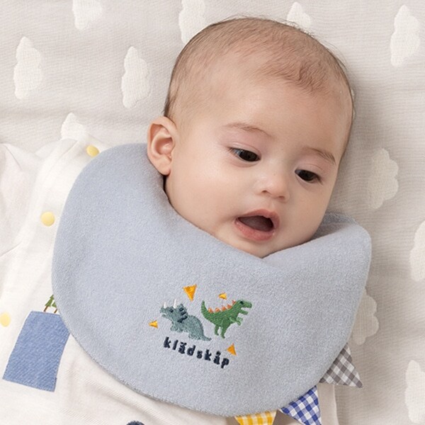 恐竜刺しゅうスタイ