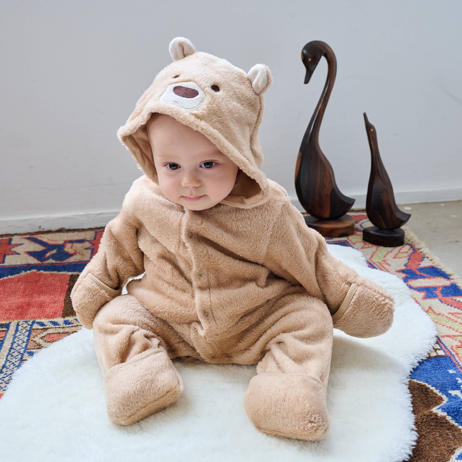 アニマルボアカバーオール