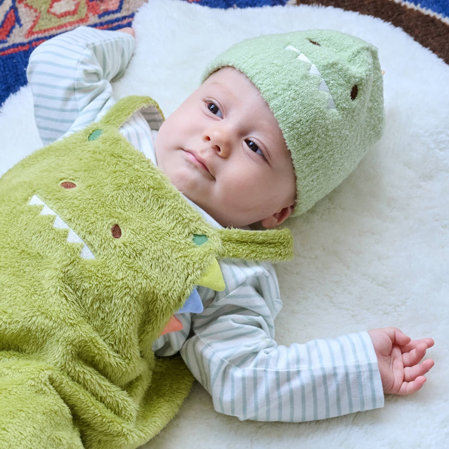 アニマルマシュマロニットキャップ