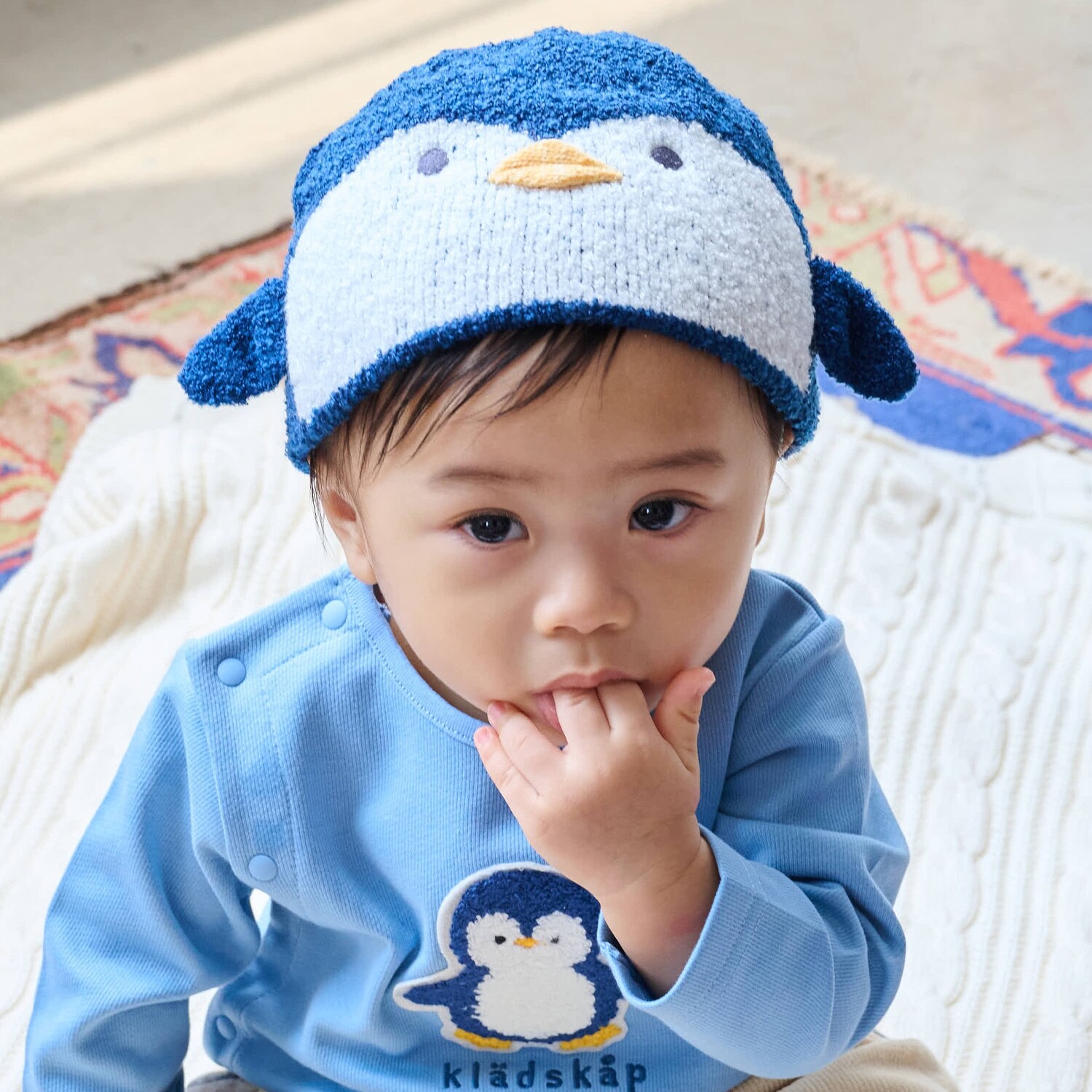 アニマルマシュマロニットキャップ