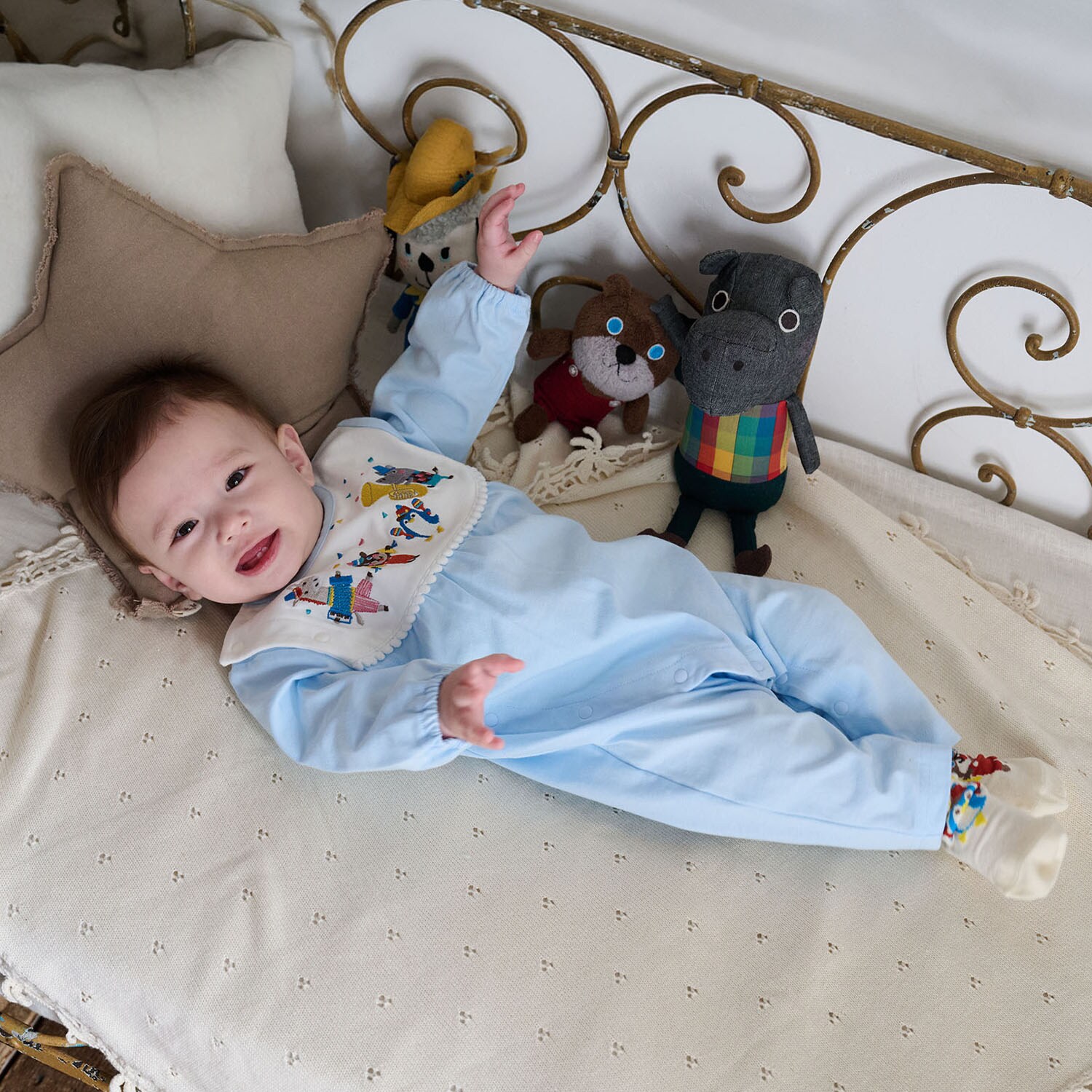 【コロボックル】長袖カバーオール