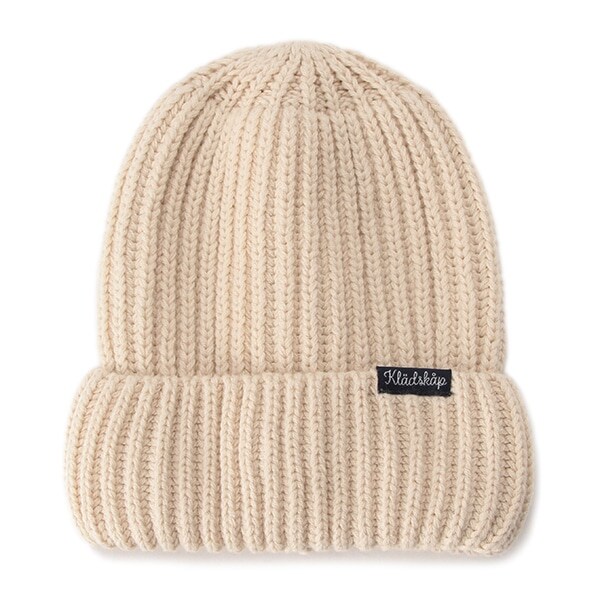 ワンカラーニットキャップ