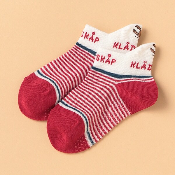 クジラ/クワガタボーダースニーカーインソックス【日本製】