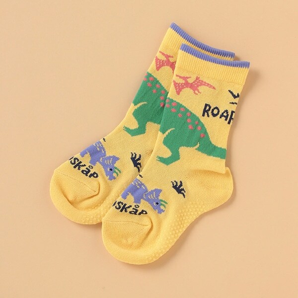 恐竜クルーソックス【日本製】