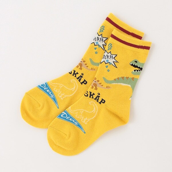 恐竜クルーソックス【日本製】