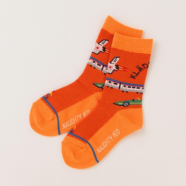 乗り物クルーソックス