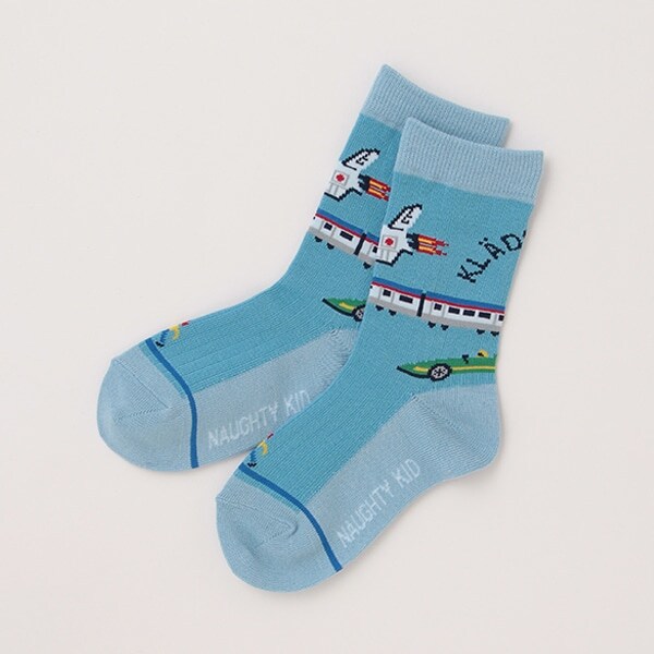 乗り物クルーソックス