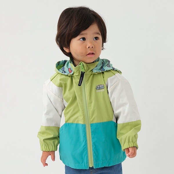 電車×切替リバーシブルウインドブレーカー