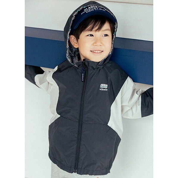 電車×切替リバーシブルウインドブレーカー