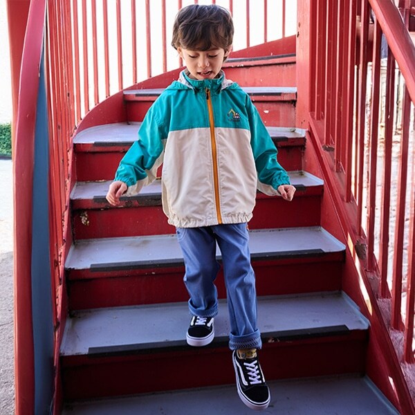 働く車ロング丈ストレートパンツ