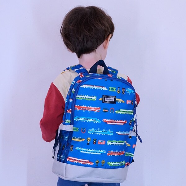 電車総柄リュック