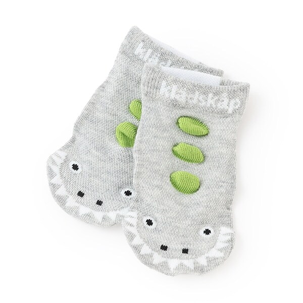 恐竜/サメ凹凸スニーカーインソックス