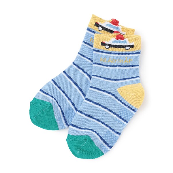 パトカーショートソックス