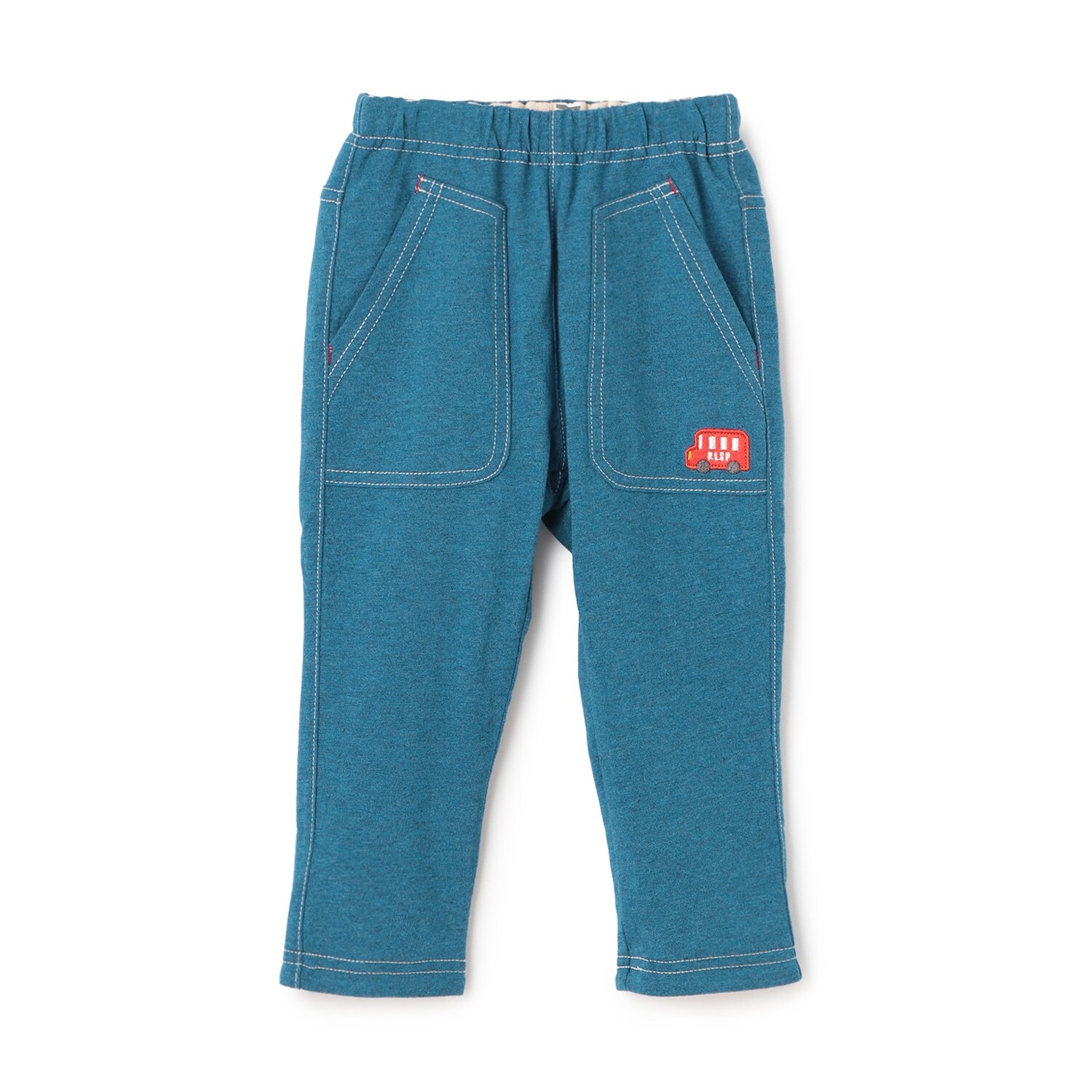 乗り物ロング丈リバーシブルパンツ