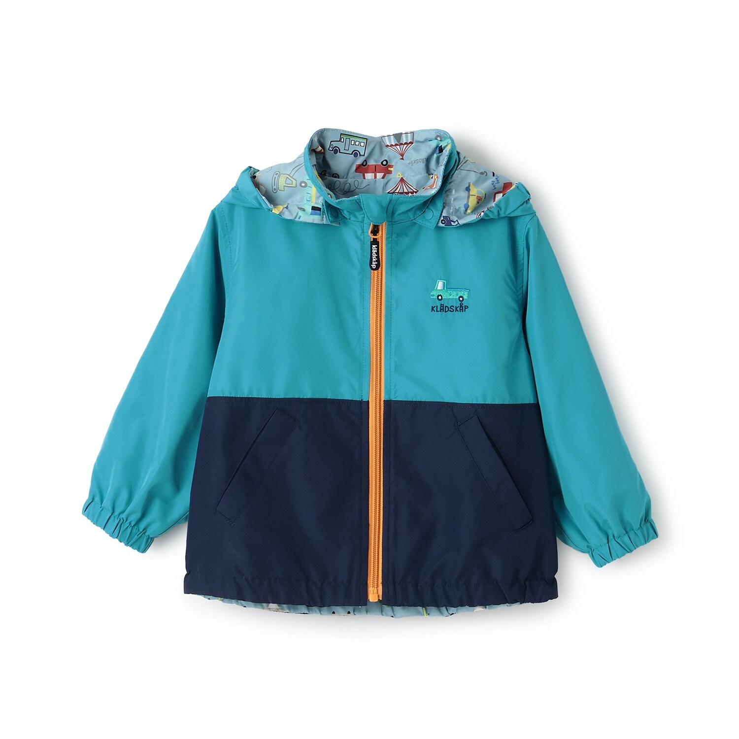 乗り物リバーシブルウィンドブレーカー